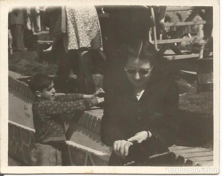 Fotograf&iacute;a antigua: ** AC749 - FOTOGRAFIA - SE&Ntilde;ORA CON UN NI&Ntilde;O - RF. D15