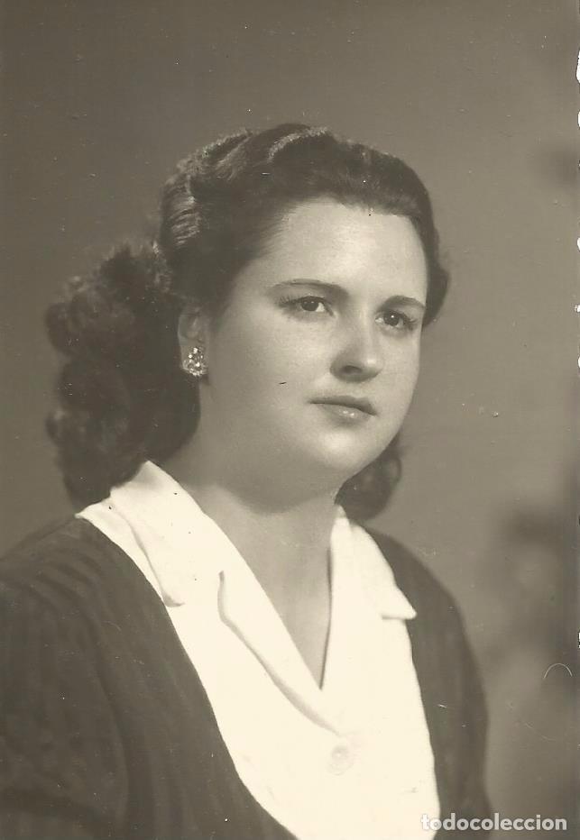 Fotograf&iacute;a antigua: ** AC764 - FOTOGRAFIA - GUAPA SE&Ntilde;ORA - RF. D15