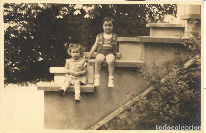 Fotograf&iacute;a antigua: :::: PN259 - FOTOGRAFIA - DOS BONITAS NI&Ntilde;ITAS