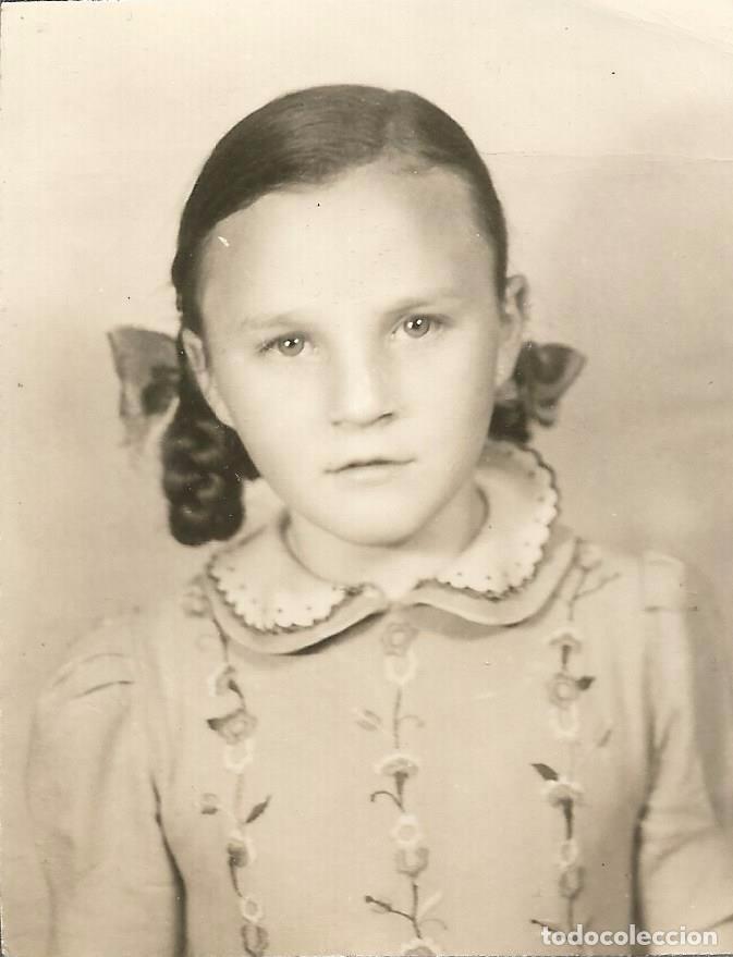 Fotografia antiga: :::: AC784 - FOTOGRAFIA - JOVENCITA - 1944 - 7,5 X 6 CM.