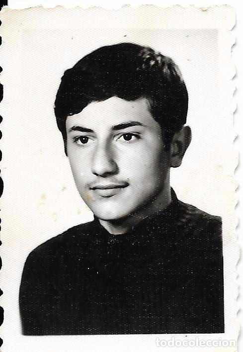 Alte Fotografie: ** FP565 - FOTOGRAFIA PEQUE&Ntilde;O FORMATO - JOVENCITO - 6 X 4 CM.