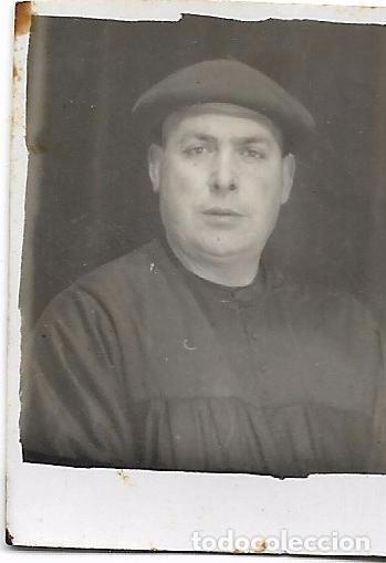 Fotograf&iacute;a antigua: ** FP570 - FOTOGRAFIA PEQUE&Ntilde;O FORMATO - SE&Ntilde;OR - 4 X 3 CM.