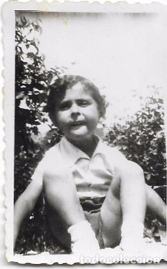 Fotograf&iacute;a antigua: ** AC790 - FOTOGRAFIA - BONITA NI&Ntilde;ITA - 7 X 4,5 CM.- RF. FA0