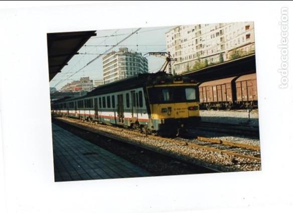Fotograf&iacute;a antigua: FOTOGRAFIA DE FERROCARRIL TREN LOCOMOTORA TAMA&Ntilde;O 15X22 CTM