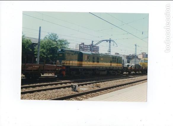 Fotograf&iacute;a antigua: FOTOGRAFIA DE FERROCARRIL  TREN LOCOMOTORA TAMA&Ntilde;O 15X22 CTM