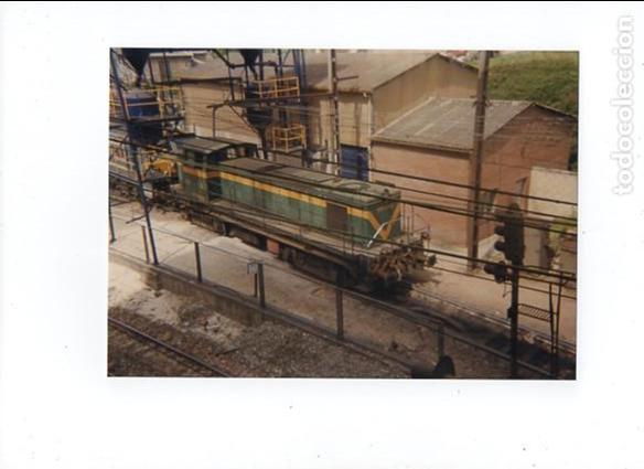 Fotograf&iacute;a antigua: FOTOGRAFIA DE FERROCARRIL TREN LOCOMOTORA TAMA&Ntilde;O 15X22 CTM