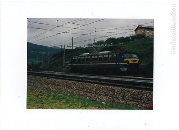 Fotograf&iacute;a antigua: FOTOGRAFIA DE FERROCARRIL TREN LOCOMOTORA TAMA&Ntilde;O 15X22 CTM