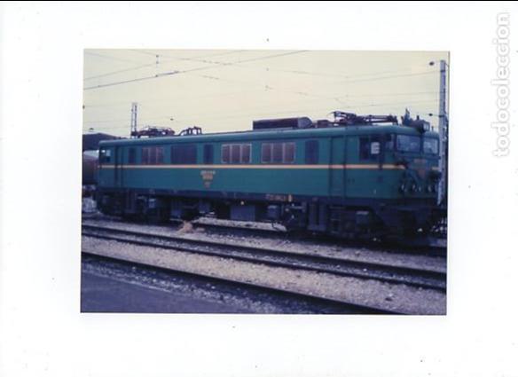 Fotograf&iacute;a antigua: FOTOGRAFIA DE FERROCARRIL TREN LOCOMOTORA TAMA&Ntilde;O 15X22 CTM