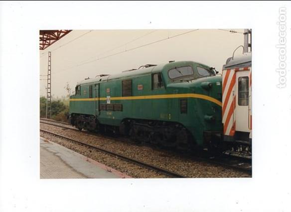 Fotograf&iacute;a antigua: FOTOGRAFIA DE FERROCARRIL TREN  LOCOMOTORA TAMA&Ntilde;O 15X22 CTM