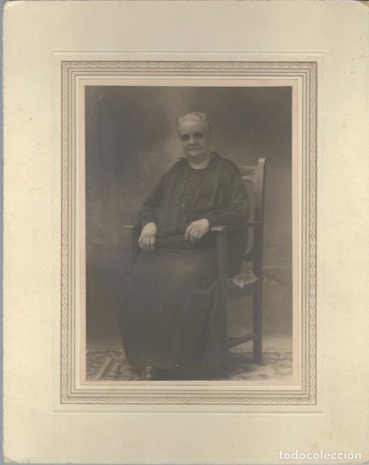 Antique Photography: AR-EXTRAORDINARIA FOTOGRAFIA ANTIGUA DE UNA DAMA - FOTO - - - - - - -