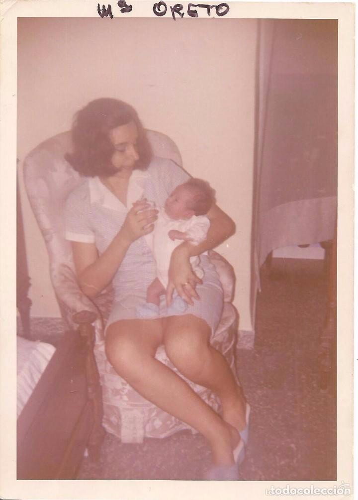 Antique Photography: ** SS104 - FOTOGRAFIA - SE&Ntilde;ORA CON UN BEB&Eacute; EN BRAZOS