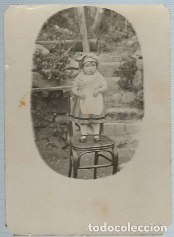 Fotografia antica: AR1- EXTRAORDINARIAS FOTOGRAFIA ANTIGUA - UNA NI&Ntilde;A  CON TRAJE REGIONAL
