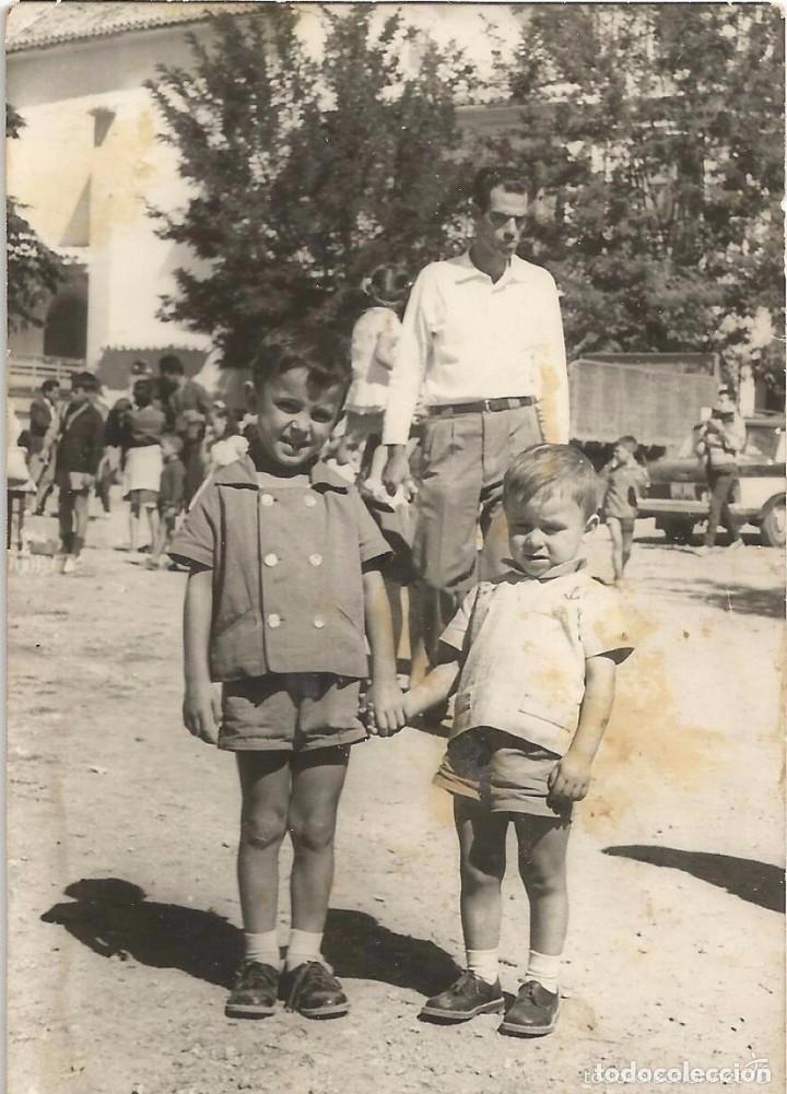 Antique Photography: ** RT405 - FOTOGRAFIA - DOS NI&Ntilde;ITOS COGIDOS DE LA MANO
