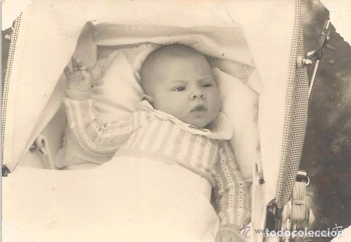 Fotografia antica: :::: WW67 - FOTOGRAFIA - BEB&Eacute; EN SU COCHECITO