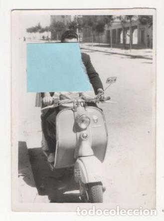 Fotografia antica: FOTO FOTOGRAFIA MOTO VESPA