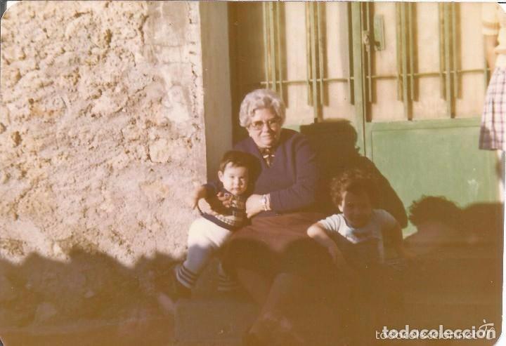 Photographie ancienne: ** RT135 - FOTOGRAFIA --SE&Ntilde;ORA CON DOS NI&Ntilde;OS