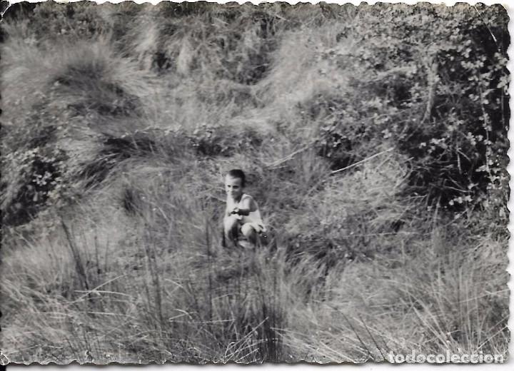 Antique Photography: ** RT250 - FOTOGRAFIA - NI&Ntilde;O EN EL CAMPO