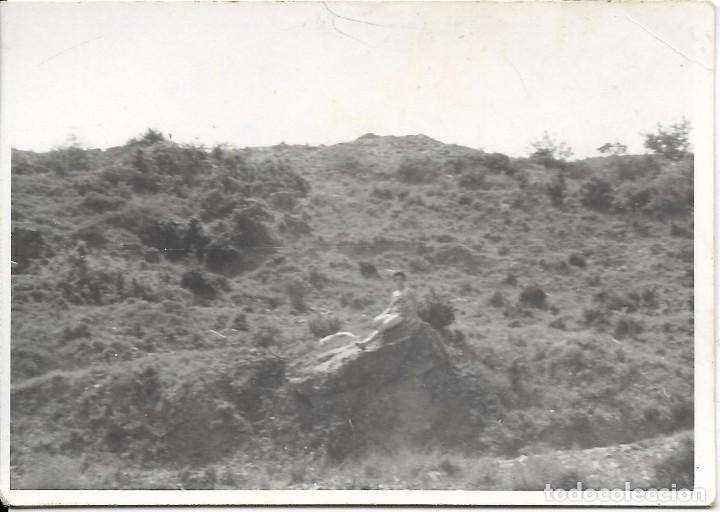 Fotografia antica: ** S627 - FOTOGRAFIA - PAISAJE DE MONTA&Ntilde;A