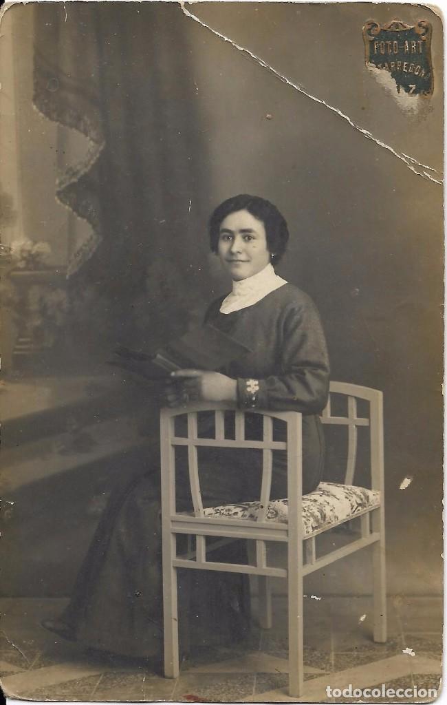 Fotografia antica: *** H435 - FOTOGRAFIA - BONITA JOVEN