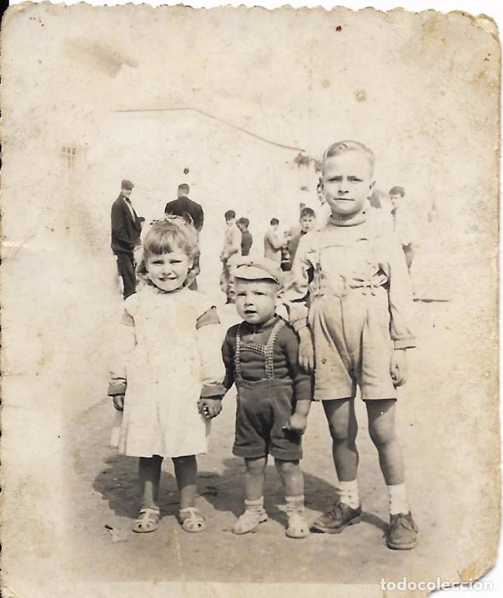 Fotograf&iacute;a antigua: ** S517 - FOTOGRAFIA - TRES PRECIOSOS NI&Ntilde;ITOS