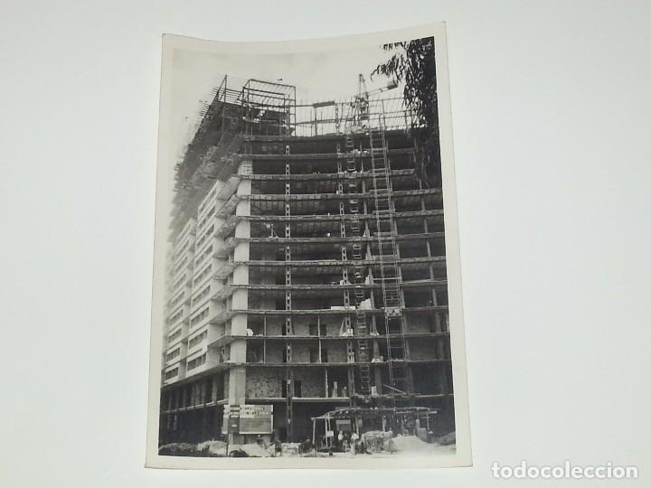 Antique Photography: ANTIGUA FOTOGRAF&Iacute;A CONSTRUCCION DEL EDIFICIO REPRESENTANTES ALICANTE A&Ntilde;OS 60 ORIGINAL