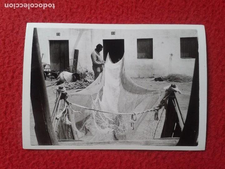 Fotograf&iacute;a antigua: FOTO FOTOGRAF&Iacute;A PHOTO A IDENTIFICAR PESCADOR ? CON UTENSILIOS DE PESCA CON REDES MALLAS FISHERMAN...