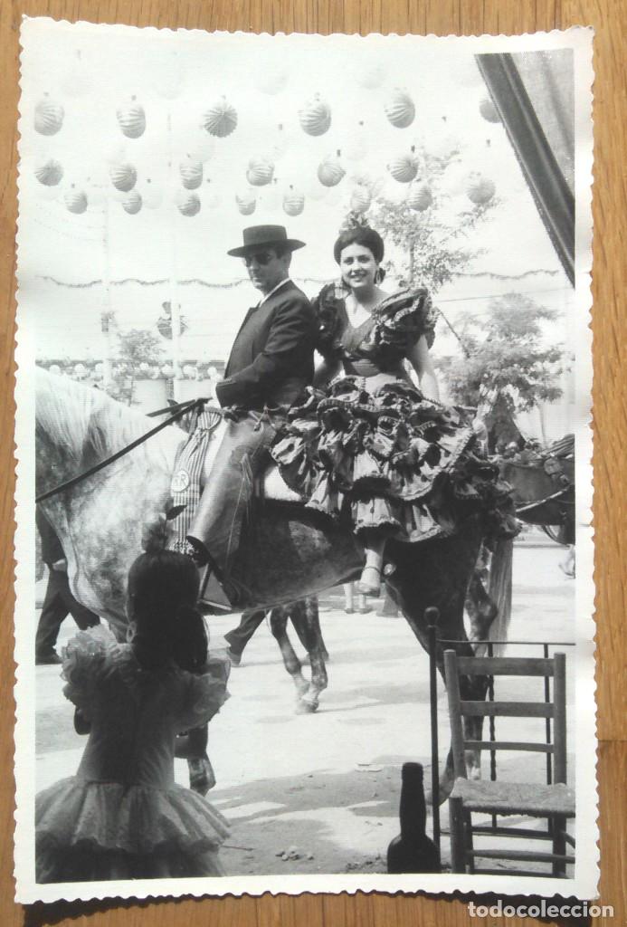 Fotograf&iacute;a antigua: FERIA DE ABRIL DE SEVILLA - Foto 1