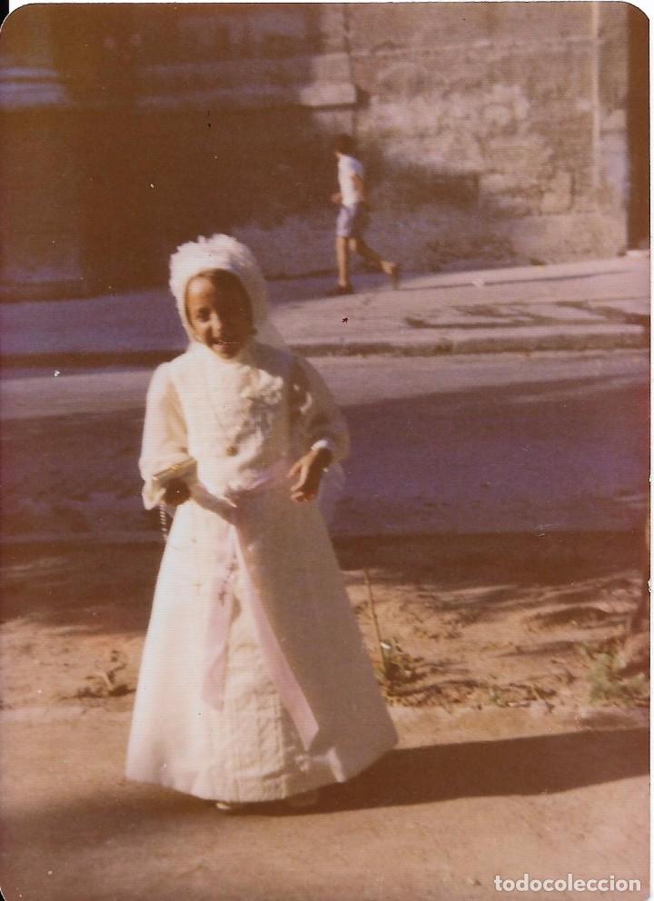 Fotografia antiga: ** J274 - FOTOGRAFIA - JOVENCITA DE PRIMERA COMUNION