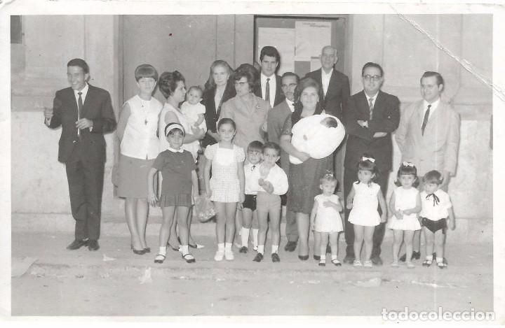 Antique Photography: :::: PP190 - FOTOGRAFIA - GRUPO DE GENTE EN UN BAUTIZO