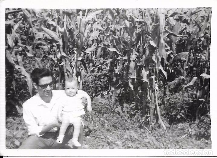 Fotografia antiga: ** H757 - FOTOGRAFIA - SE&Ntilde;OR CON NI&Ntilde;ITO EN BRAZOS