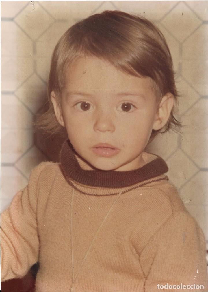 Fotograf&iacute;a antigua: :::: FF52 - FOTOGRAFIA - BONITO NI&Ntilde;ITO - 17,5 X 12,5 CM.