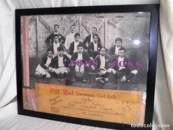 Fotograf&iacute;a antigua: CLUB PROVEN&Ccedil;AL FOOT-BALL &middot; CAMPIONAT CATALUNYA 1910 - FOTOGRAFIA ORIGINAL.