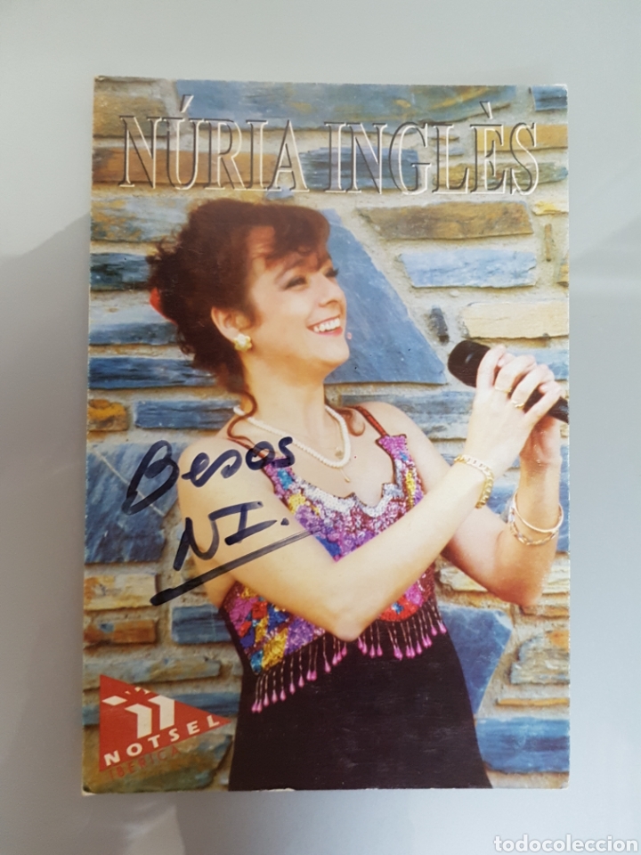 Fotograf&iacute;a antigua: FOTO NURIA INGL&Eacute;S FIRMADA