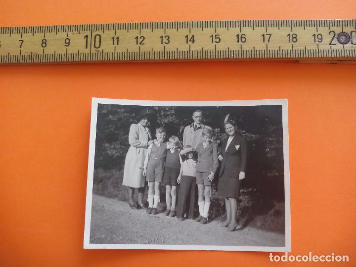 Fotografia antica: Antigua fotograf&iacute;a Alemania a&ntilde;os 30-40. Familia con ni&ntilde;os. Foto