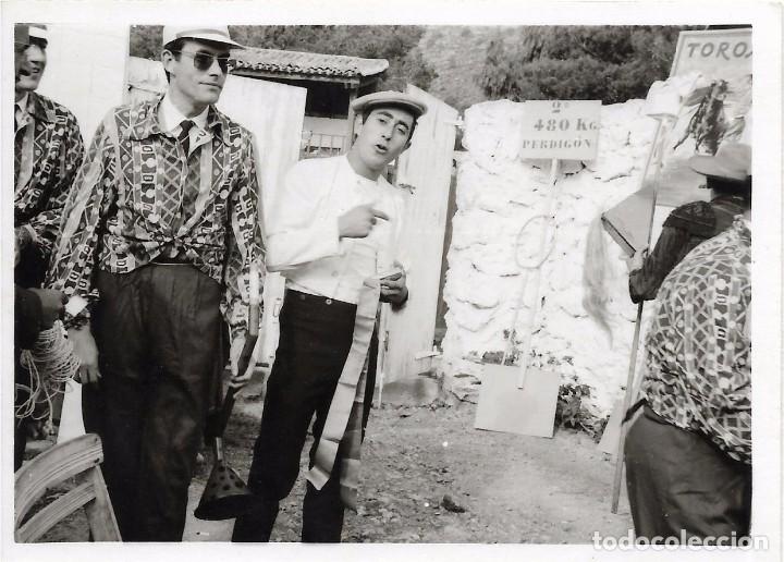 Alte Fotografie: :::: AN141 - FOTOGRAFIA - COMPONENTES DE UNA BANDA DE UNA PLAZA DE TOROS