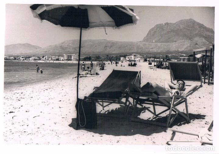 Fotograf&iacute;a antigua: BENIDORM PLAYA DE LEVANTE - Foto 1