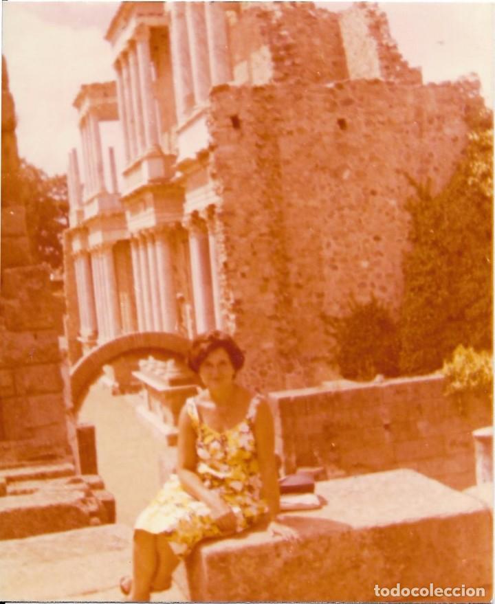 Antique Photography: == AN86 - FOTOGRAFIA - SE&Ntilde;ORA EN UN BONITO PAISAJE