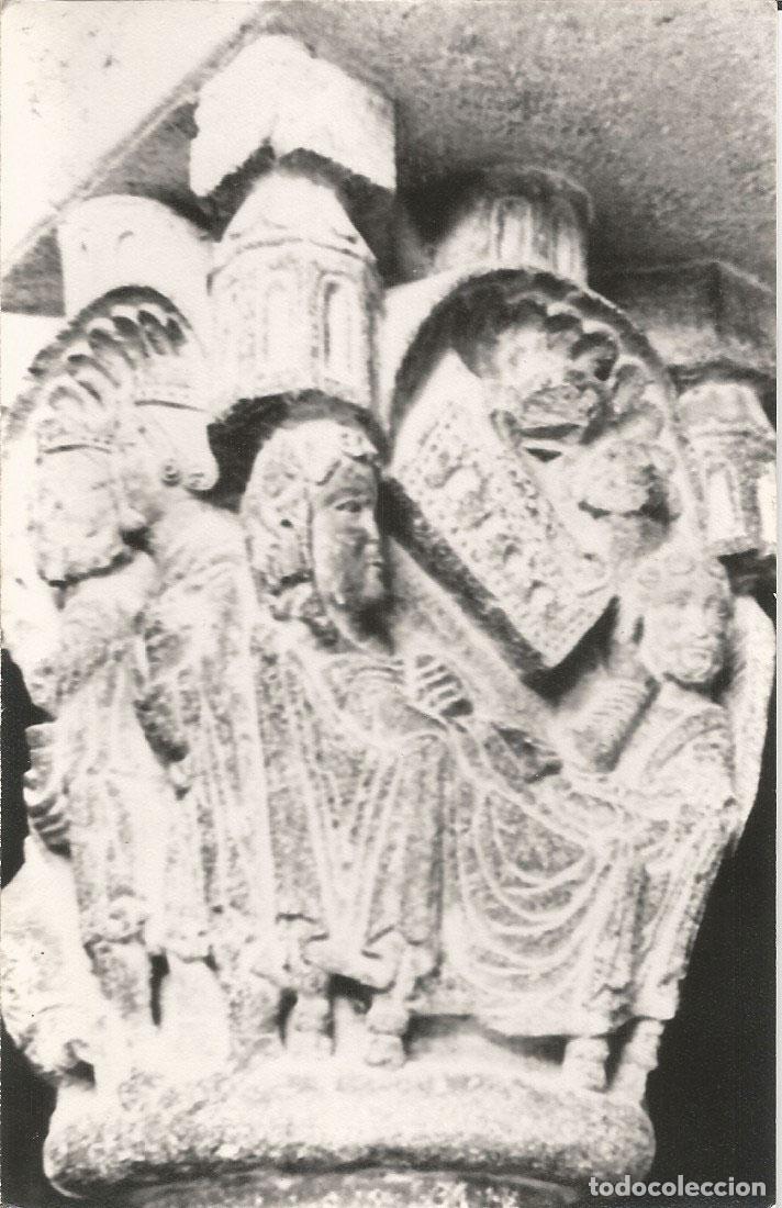 Fotograf&iacute;a antigua: ANTIGUA FOTOGRAFIA Monasterio de San Cugat, Capiteles del claustro