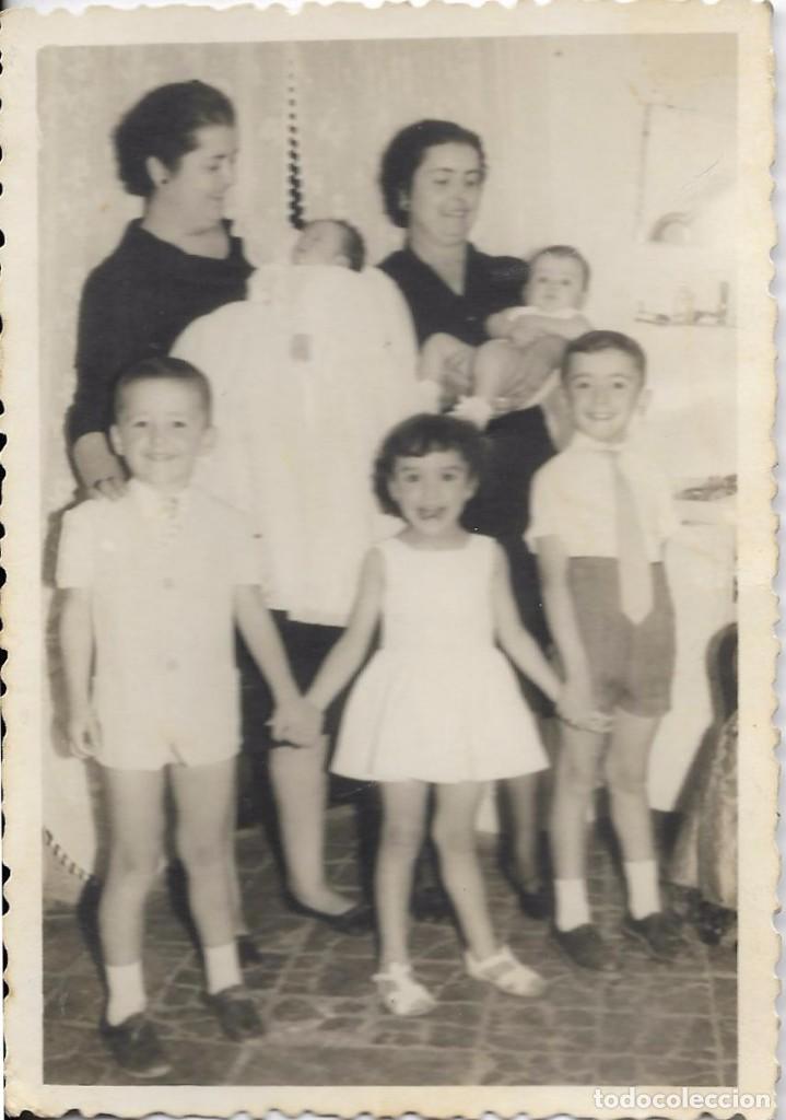 Antique Photography: ** AN269 - FOTOGRAFIA - SE&Ntilde;ORAS CON VARIOS NI&Ntilde;OS