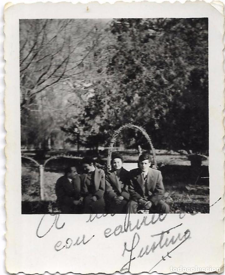 Antique Photography: ** AN286 - FOTOGRAFIA - AMIGOS EN UN PARQUE