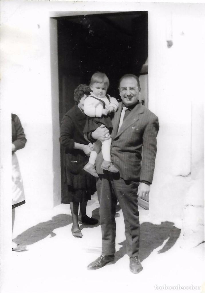 Antique Photography: ** AN403 - FOTOGRAFIA - SE&Ntilde;OR CON NI&Ntilde;ITO EN BRAZOS