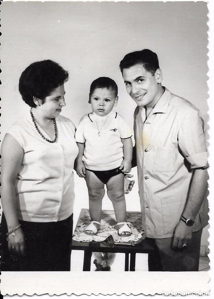 Antique Photography: ** AN404 - FOTOGRAFIA - PAREJA CON SU NI&Ntilde;O