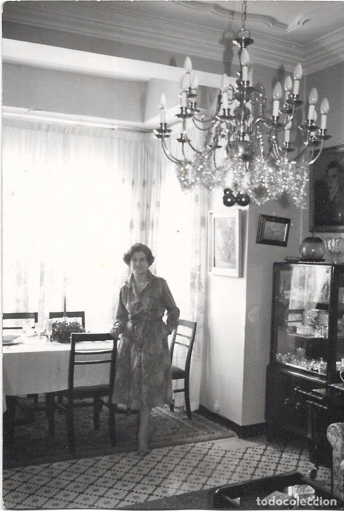 Antique Photography: ** AN315 - FOTOGRAFIA - SE&Ntilde;ORA EN UN ELEGANTE SALON