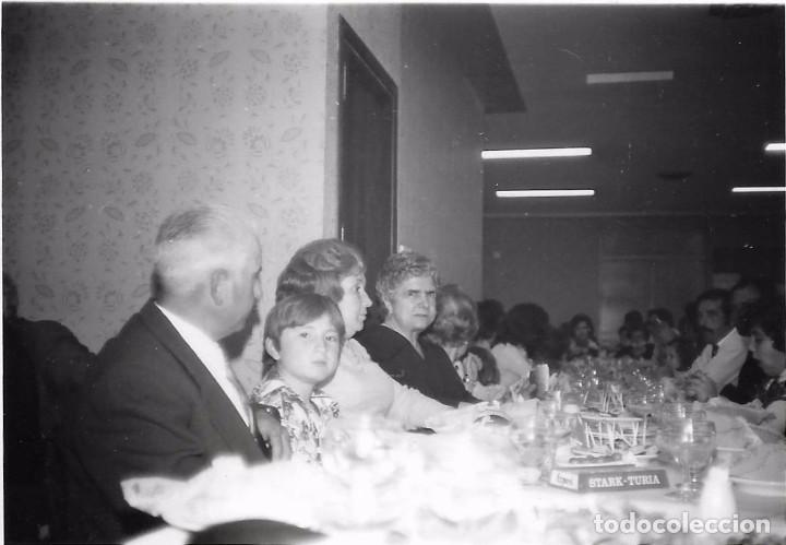 Antique Photography: ** AN409 - FOTOGRAFIA - GENTE EN UN BANQUETE