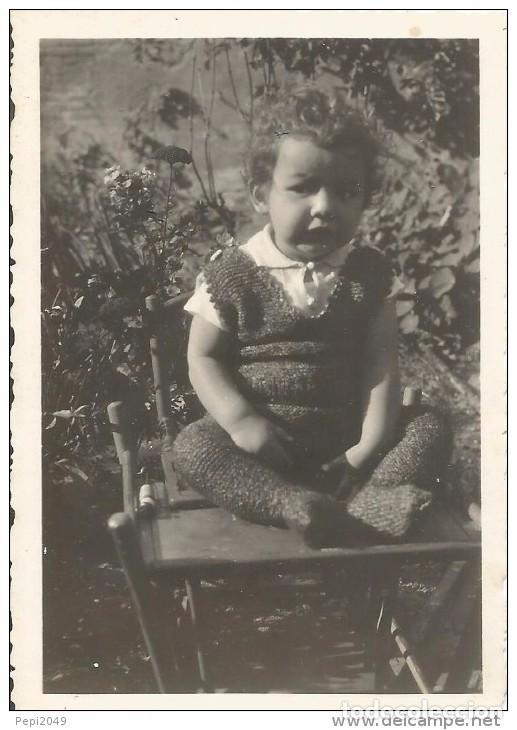 Alte Fotografie: *** C661 - FOTOGRAFIA - BONITA NI&Ntilde;ITA - 1934