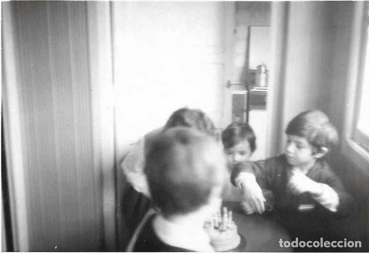 Alte Fotografie: ** AN487 - FOTOGRAFIA - NI&Ntilde;OS EN UN CUMPLEA&Ntilde;OS