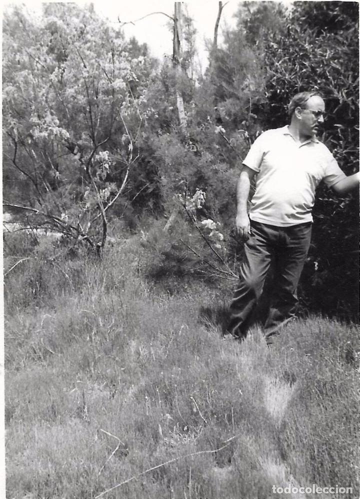 Alte Fotografie: ** AN643 - FOTOGRAFIA - SE&Ntilde;OR EN EL CAMPO
