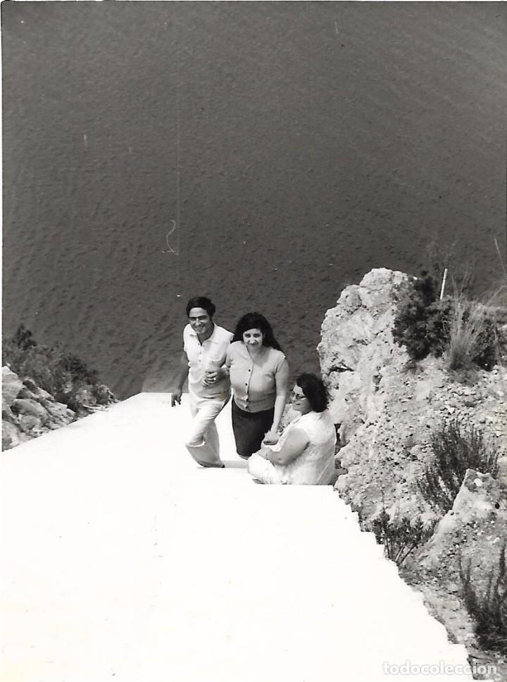 Alte Fotografie: ** AN724 - FOTOGRAFIA - TRES AMIGOS JUNTO AL MAR