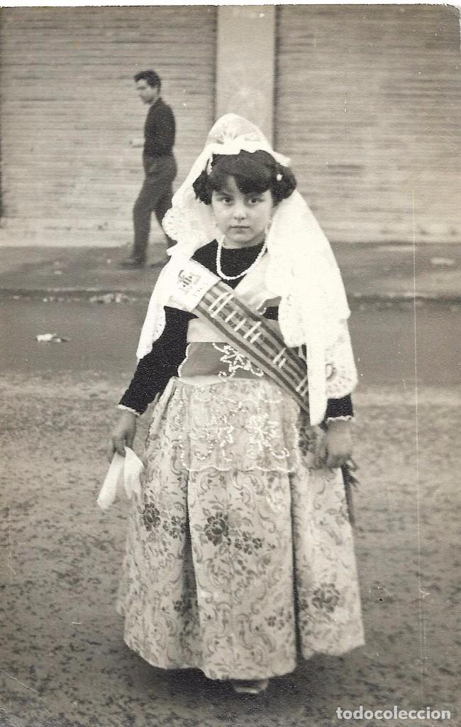 Fotografia antiga: ** AN663 - FOTOGRAFIA - JOVEN FALLERITA