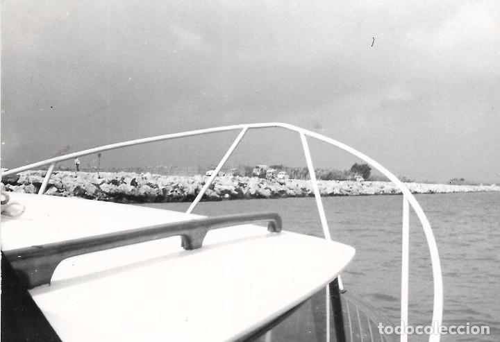 Fotograf&iacute;a antigua: ** AN750 - FOTOGRAFIA - PAISAJE DESDE UN BARCO